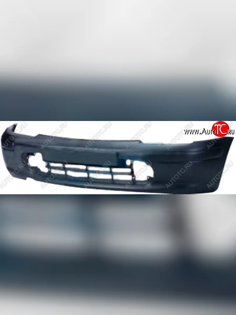 Бампер передний (пр-во Тайвань) SAT Nissan March K11 хэтчбэк 5 дв. 2-ой рестайлинг (1997-2003) (Неокрашенный)  в Керчи Республика Крым