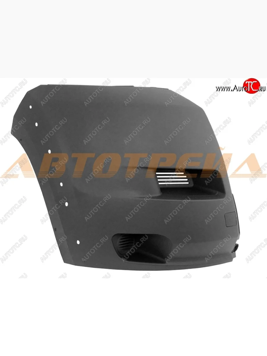 Клык (правый) переднего бампера (под расширитель) SAT Peugeot Boxer 250 (2006-2014) (Неокрашенная)  в Керчи Республика Крым