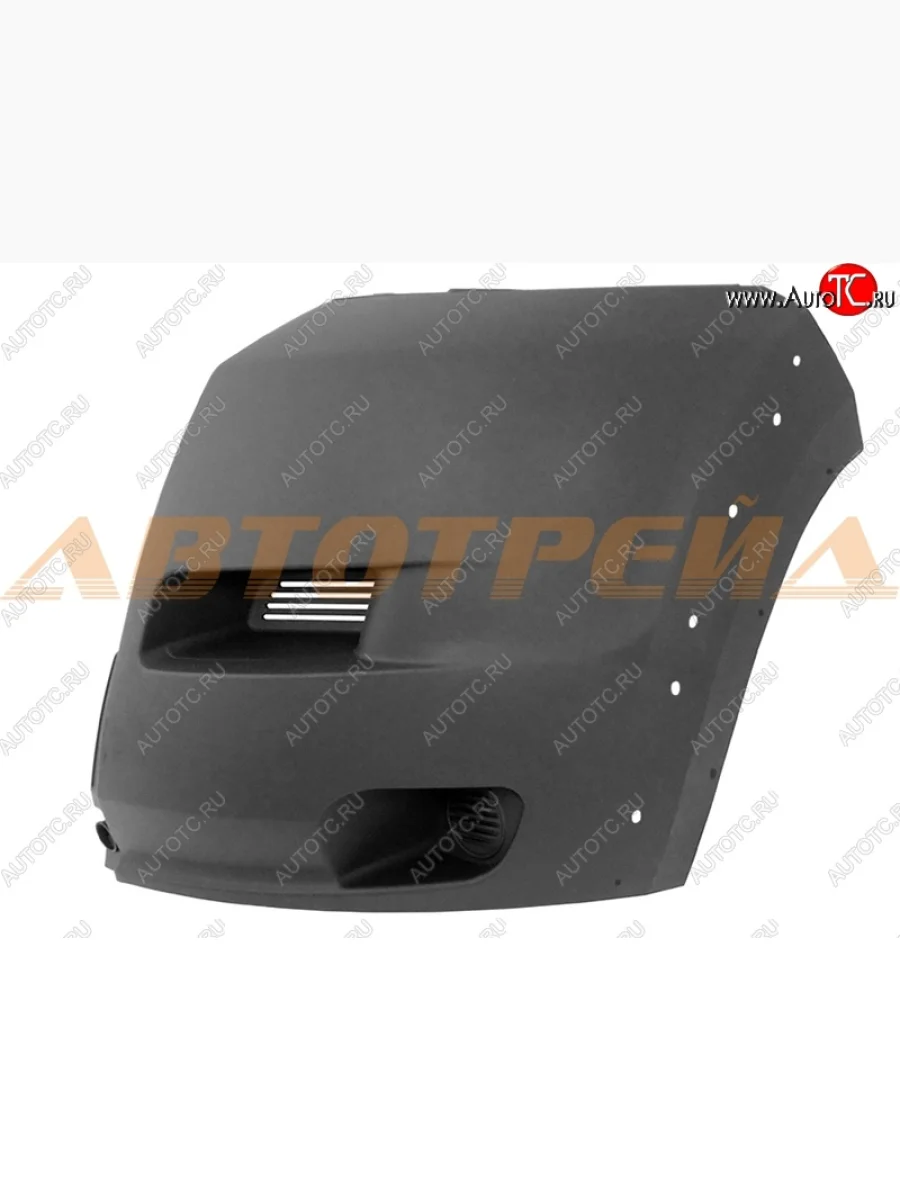 Клык (левый) переднего бампера (под расширитель) SAT Fiat Ducato 250 (2006-2014) (Неокрашенная)  в Керчи Республика Крым