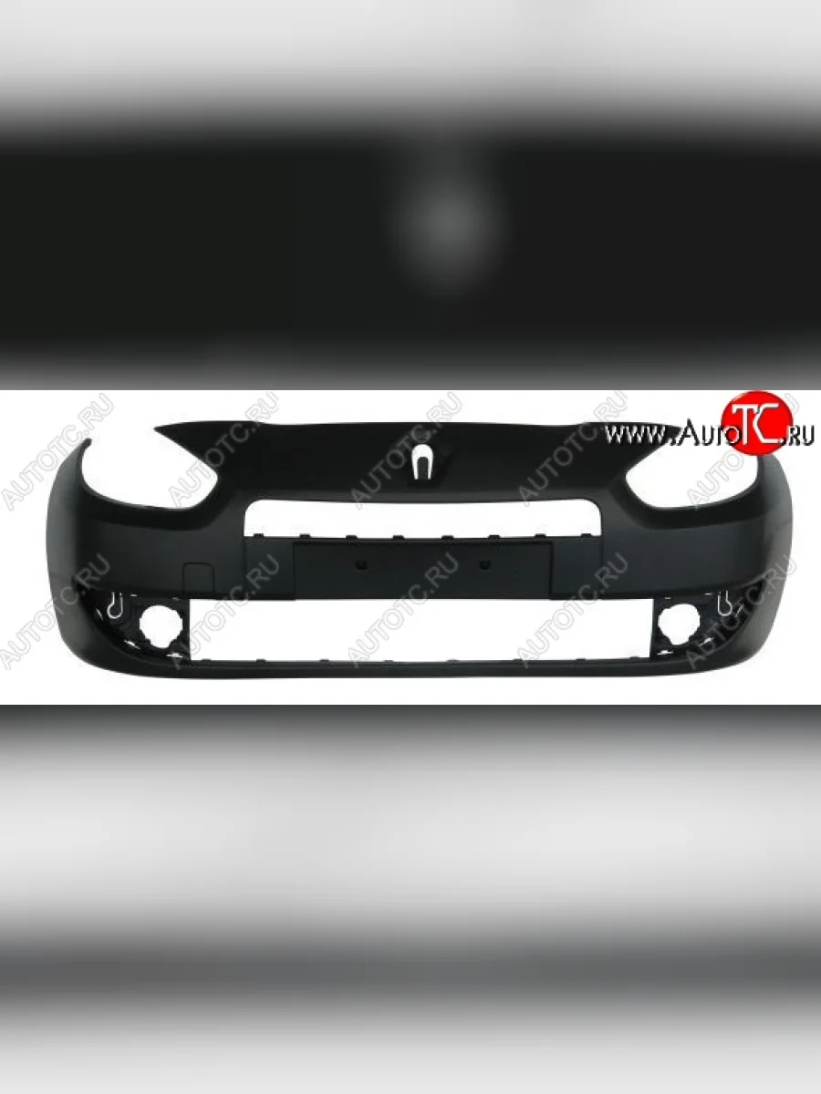 Бампер передний SAT Renault Fluence дорестайлинг (2010-2012) (Неокрашенный)  с доставкой в г. Керчь