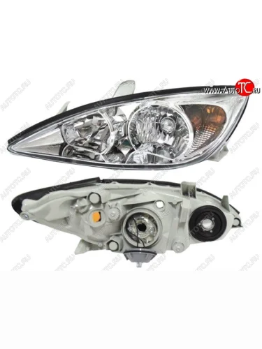 Левая фара SAT (длинное ухо) Toyota Camry  XV30 (2001-2004) дорестайлинг