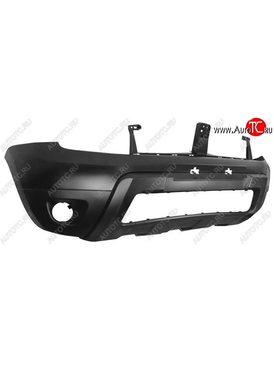 Бампер передний (под туманки) SAT Renault Duster HS дорестайлинг (2010-2015) (Неокрашенный)  в Керчи Республика Крым