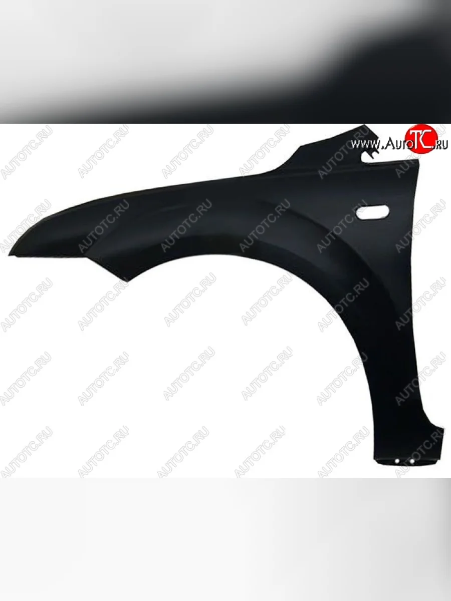 Переднее левое крыло SAT Ford Focus 2 хэтчбэк 3 дв. дорестайлинг (2004-2007) (Неокрашенное)  с доставкой в г. Пермь