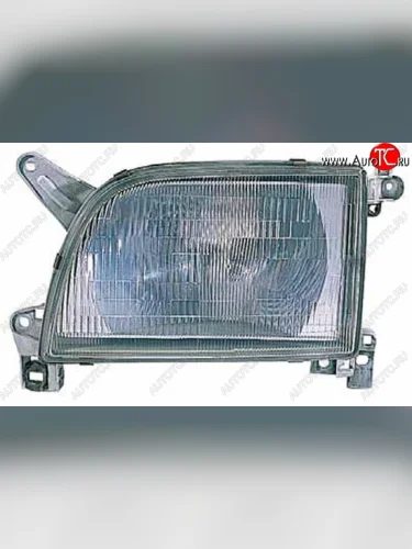 Левая фара SAT (грузопассажирский) Toyota Hiace  H100 (1993-2004) минивэн 1-ый рестайлинг (Япония), минивэн (Япония)  2-ой рестайлинг