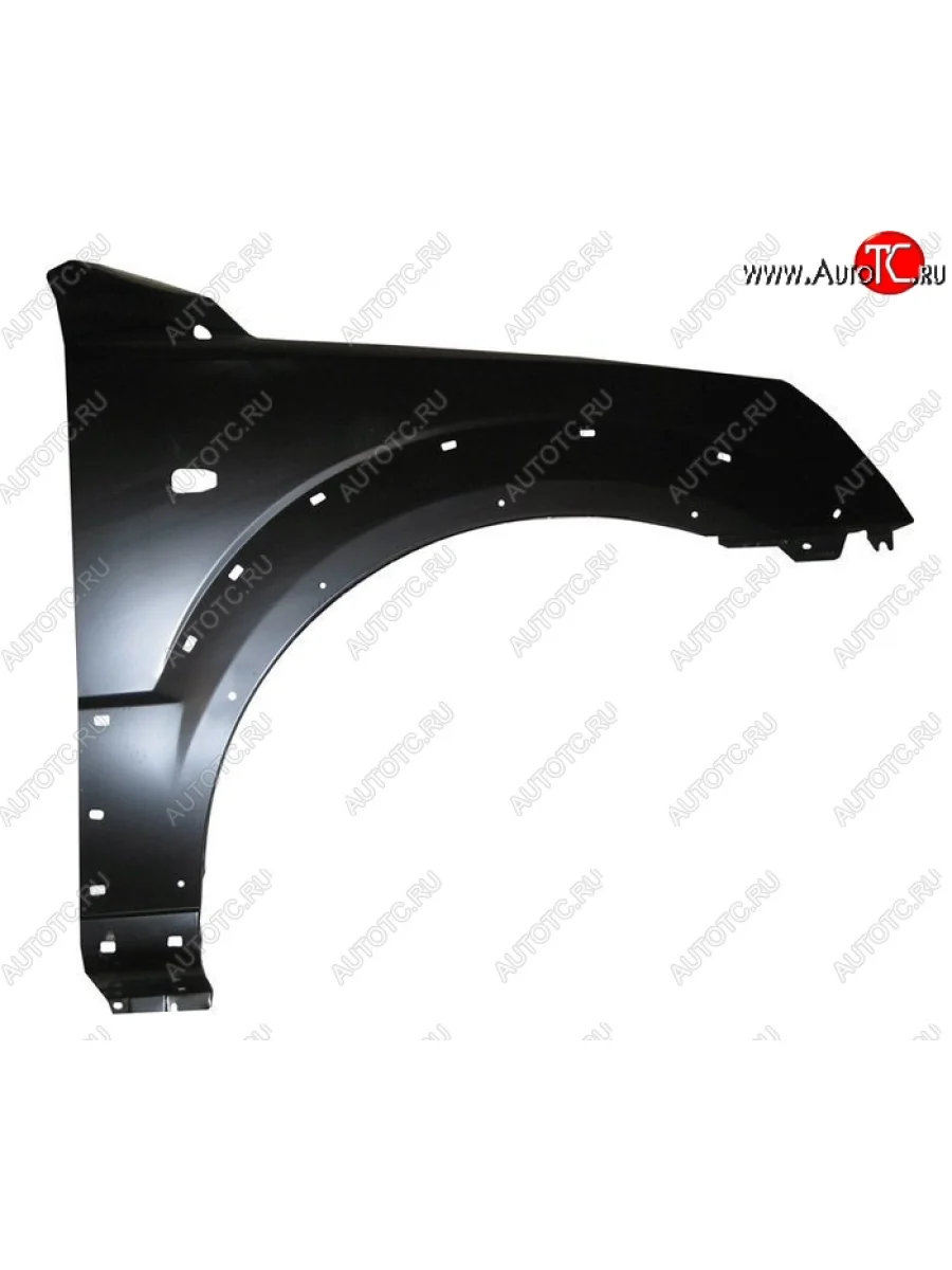 Переднее правое крыло SAT (с отверстием под антену, пр-во Тайвань) KIA Sorento BL рестайлинг (2006-2010) (Неокрашенное)  в Керчи Республика Крым