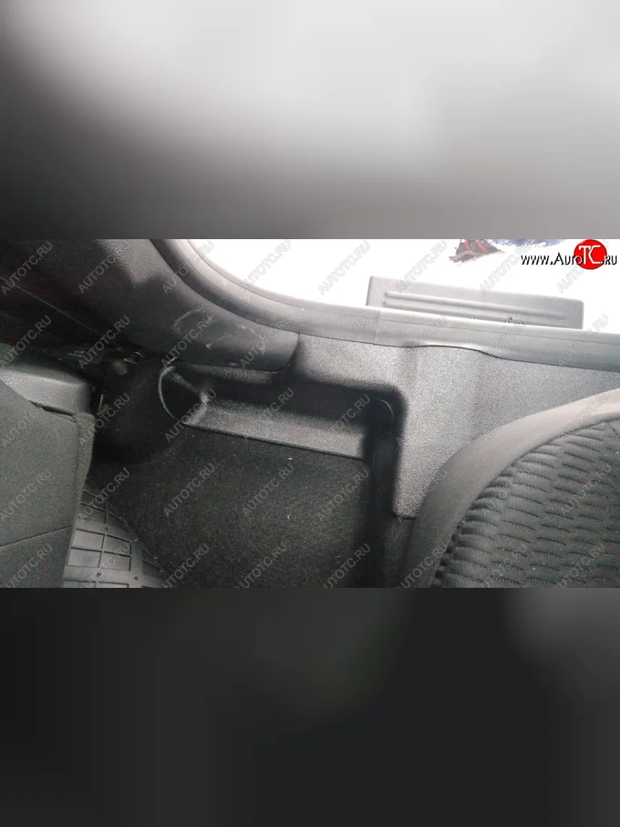 Накладки на ковролин порогов Гард Renault Kaptur дорестайлинг (2016-2020)  в Перми Пермском крае