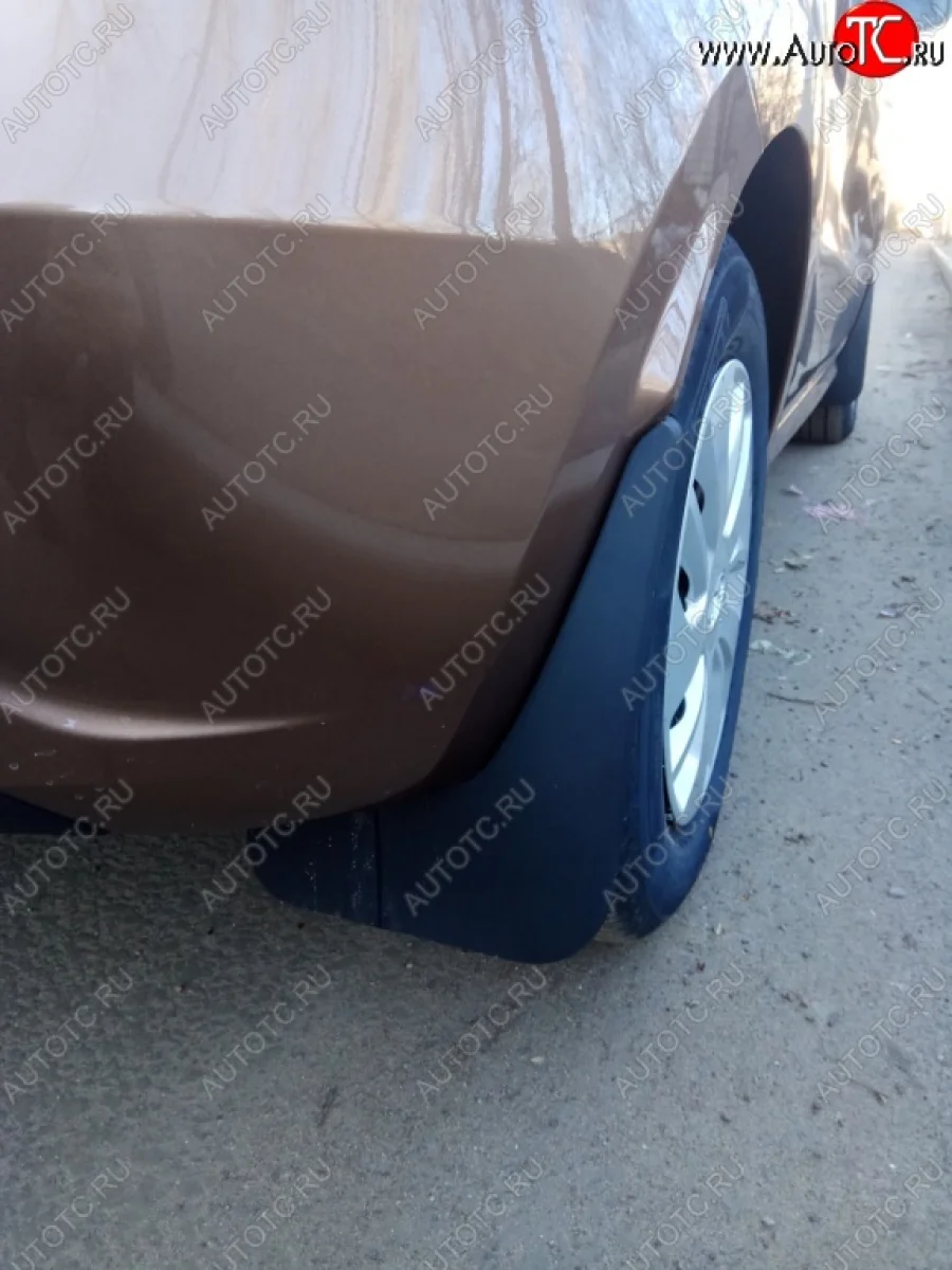 Брызговики задние GARD-ULXP (увеличенные) Лада ВАЗ XRAY (2016-2022)  с доставкой в г. Пермь