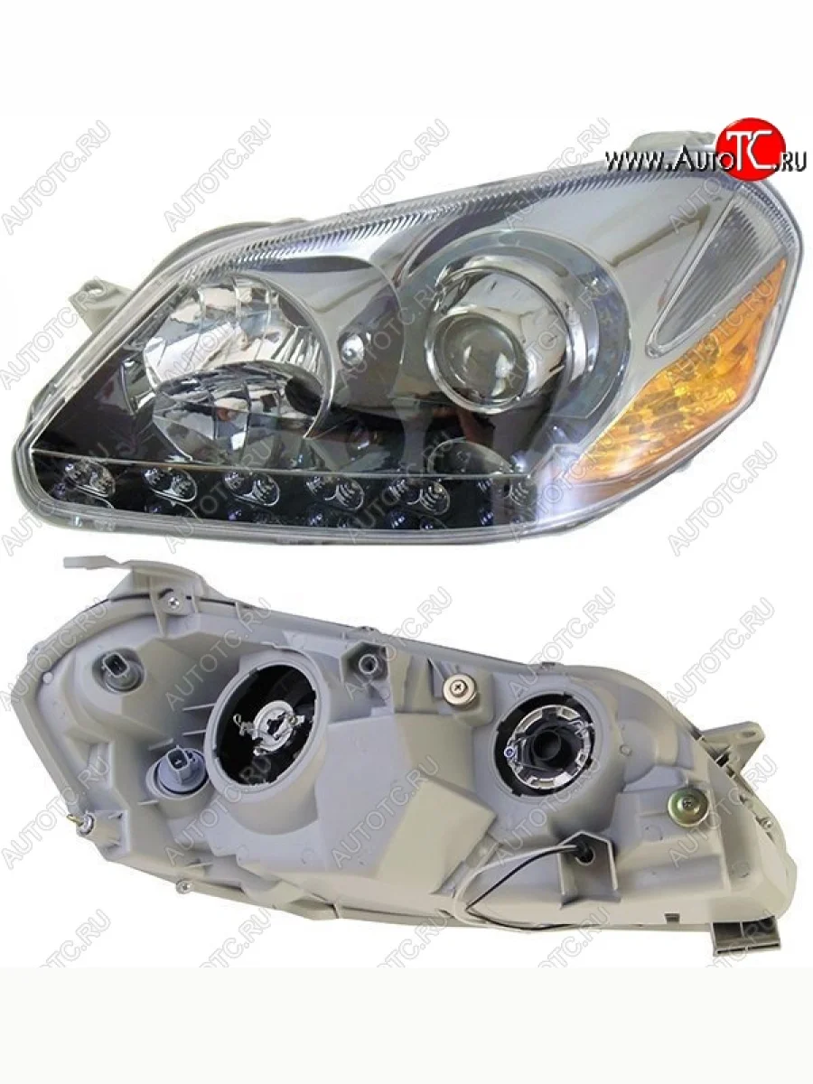 Левая фара SAT (линза) Toyota Mark 2 X110 седан дорестайлинг (2000-2002)  в Перми Пермском крае