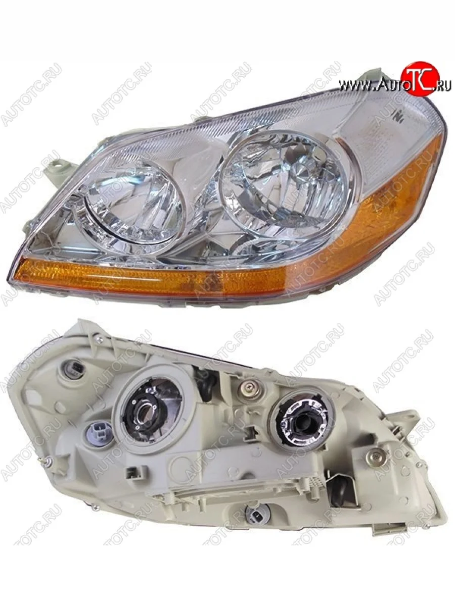 Левая фара SAT (под ксенон) Toyota Mark 2 X110 седан рестайлинг (2002-2004)  в Самаре Самарской области