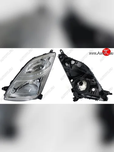 Левая фара SAT (47-23) Toyota Prius  XW20 (2005-2011) рестайлинг