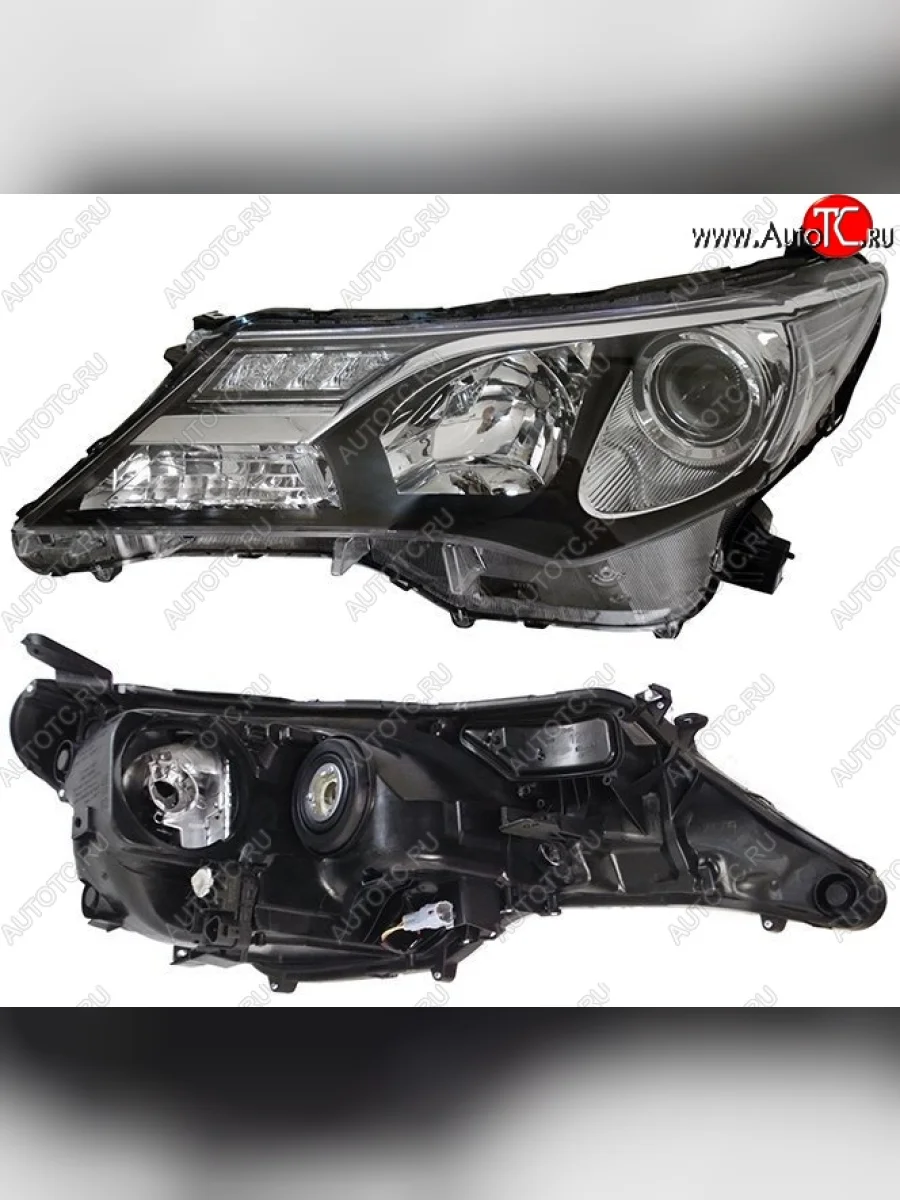 Левая фара SAT (с электрокорректором, под ксенон) Toyota RAV4 XA40 5 дв. дорестайлинг (2012-2015)  в Воронеже Воронежской области