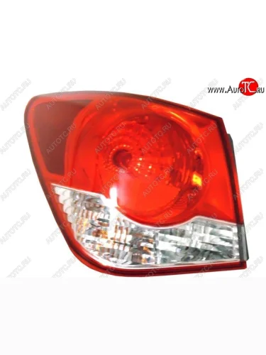 Левый внешний фонарь SAT Chevrolet Cruze  J300 (2009-2015) седан дорестайлинг, седан рестайлинг