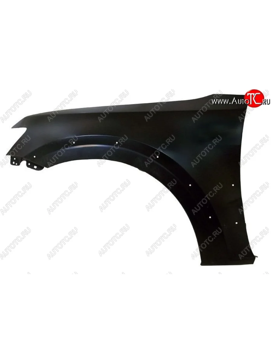 Переднее левое крыло SAT (под расширитель, Тайвань) Mitsubishi Pajero 4 V80 дорестайлинг (2006-2011) (Неокрашенное)  в Керчи Республика Крым