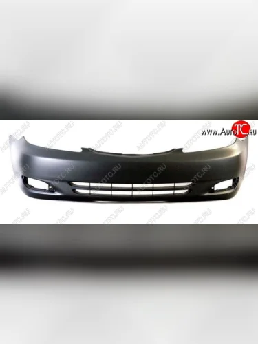 Передний бампер SAT (с отверстиями под ПТФ, пр-во Тайвань) Toyota Camry XV30 дорестайлинг (2001-2004)