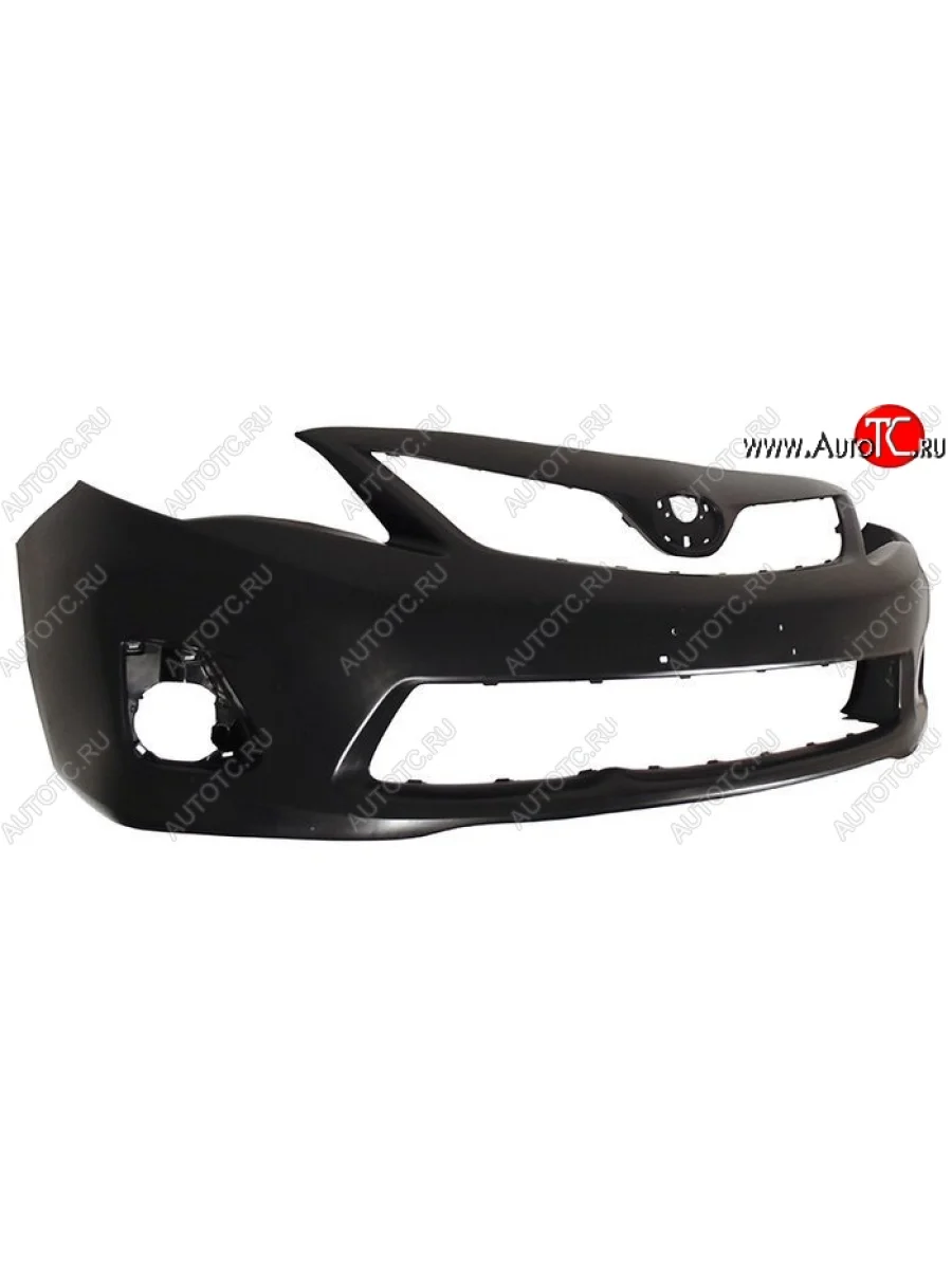Бампер передний SAT Toyota Corolla E150 седан рестайлинг (2009-2013) (Неокрашенный)  в Керчи Республика Крым