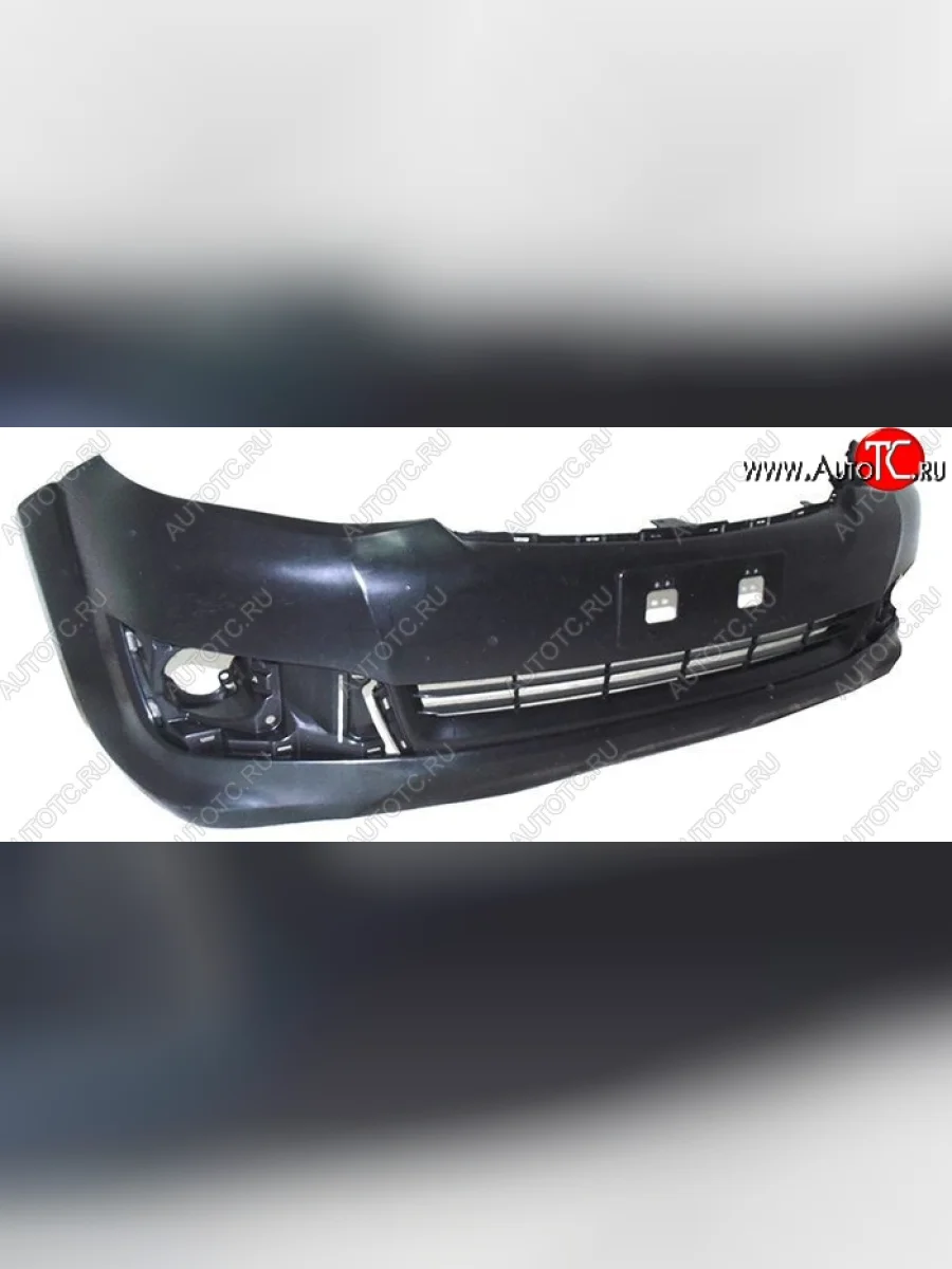 Бампер передний SAT (пр-во Таиланд) Toyota Fortuner AN50/AN60 2-ой рестайлинг (2011-2015) (Неокрашенный)  в Керчи Республика Крым