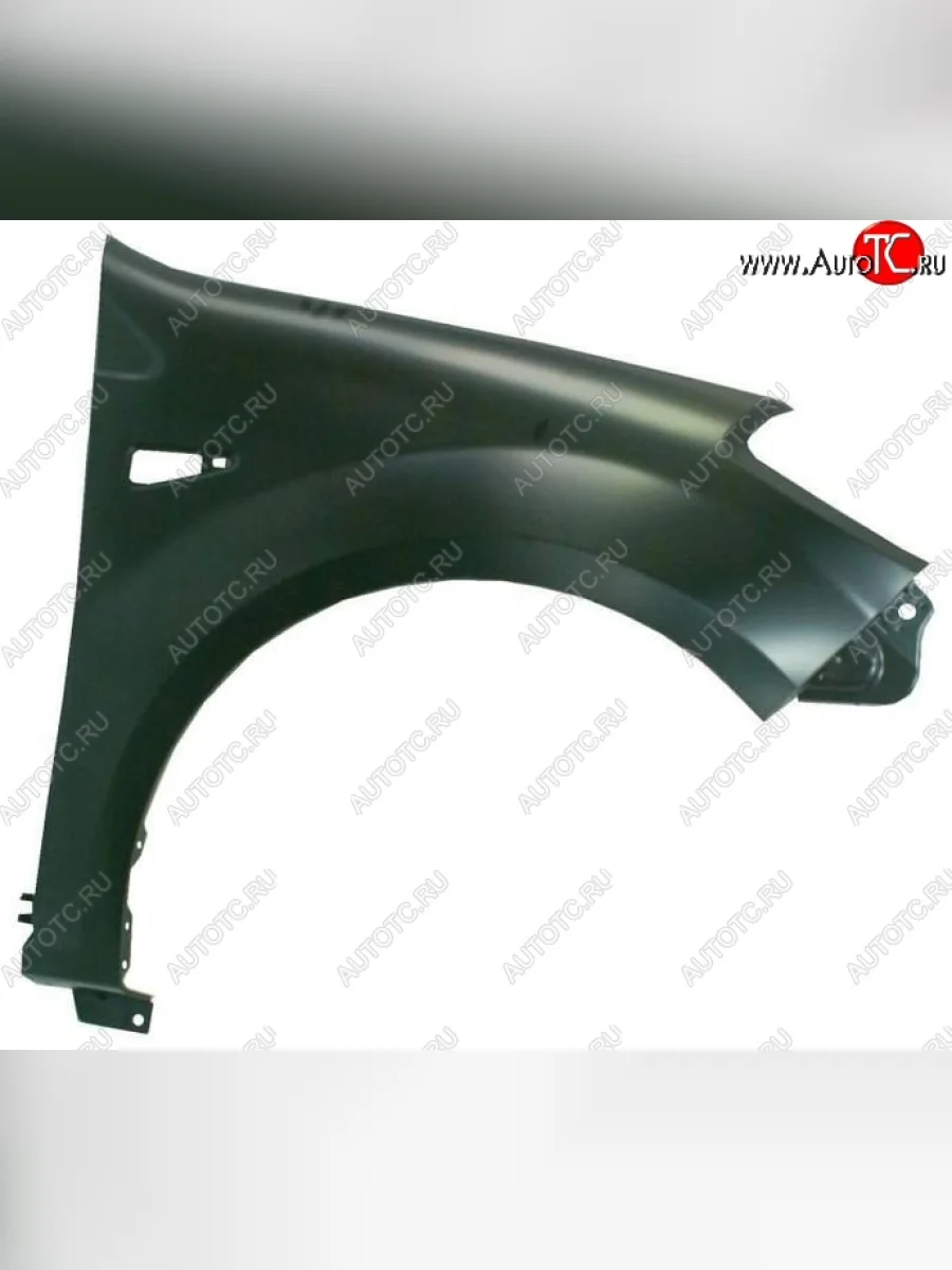 Переднее правое крыло SAT (пр-во Тайвань) Renault Sandero 1 (2009-2014) (Неокрашенное)  в Самаре Самарской области