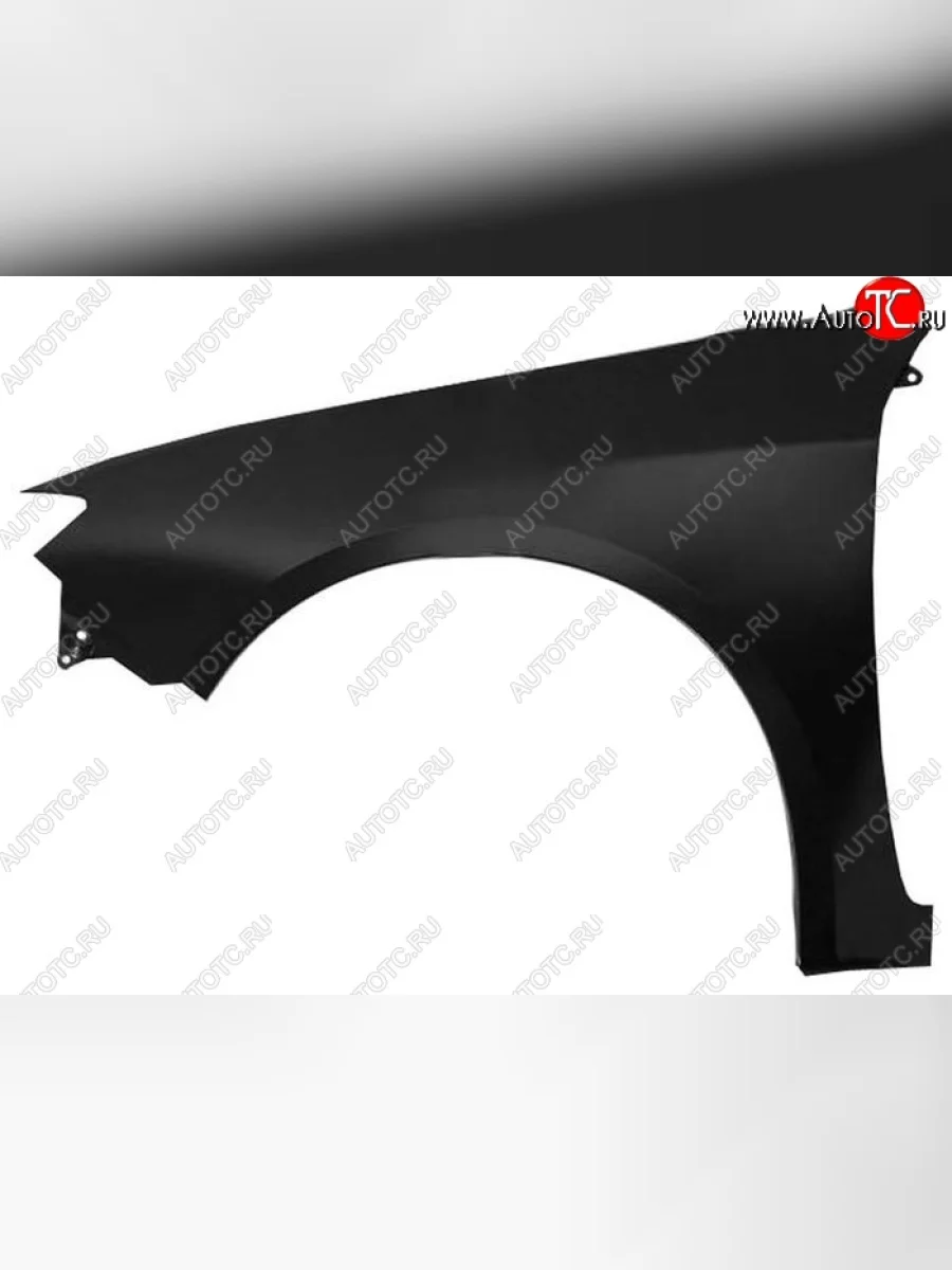 Переднее левое крыло SAT (без отв. под поворот, пр-во Тайвань) Subaru Impreza GE седан (2007-2012) (Неокрашенное)  в Самаре Самарской области