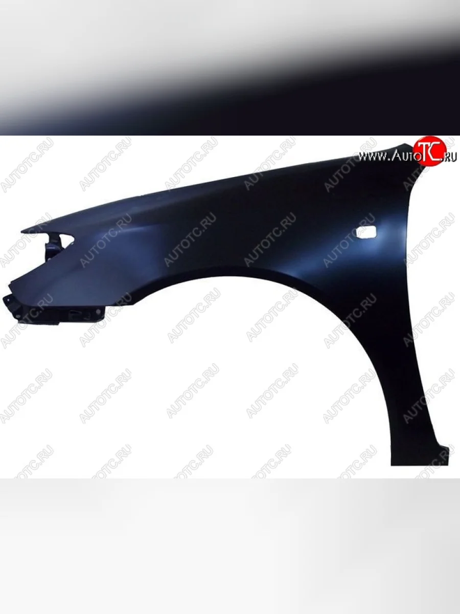 Переднее левое крыло SAT (с отверстием под повторитель, Тайвань) Toyota Camry XV30 дорестайлинг (2001-2004) (Неокрашенное)  в Самаре Самарской области