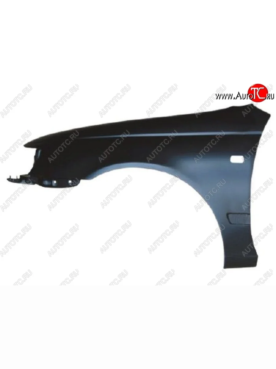 Переднее левое крыло SAT (с отверстием под повторитель, Тайвань) Toyota Carina T190 седан дорестайлинг (1992-1994) (Неокрашенное)  в Самаре Самарской области