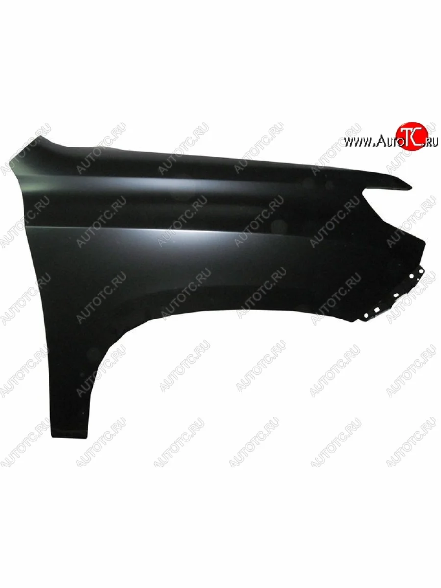 Переднее правое крыло SAT (пр-во Тайвань) Toyota Land Cruiser Prado J150 1-ый рестайлинг (2013-2017) (Неокрашенное)  в Перми Пермском крае