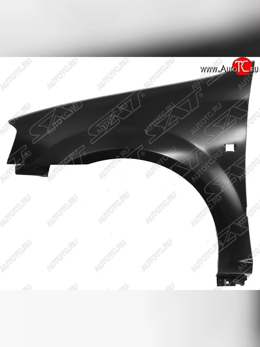Переднее левое крыло SAT (пр-во Тайвань) Лада ВАЗ Ларгус дорестайлинг R90 (2012-2021) (Неокрашенное)  в Керчи Республика Крым
