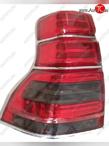 Левый фонарь SAT (дымчатый) Toyota Land Cruiser Prado J150 1-ый рестайлинг (2013-2017)