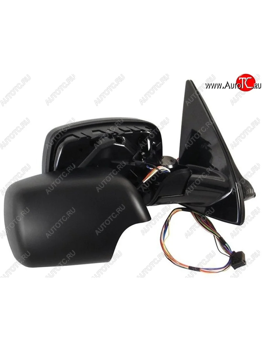 Боковое правое зеркало заднего вида SAT (регулировка, обогрев, складное, память, 12 контактов). BMW X5 E53 дорестайлинг (1999-2003) (Неокрашенное)  в Самаре Самарской области