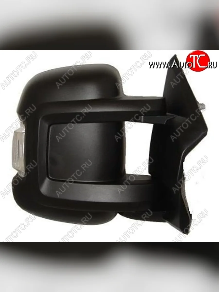 Боковое правое зеркало заднего вида SAT (регулировка, обогрев, поворот, 8 контактов) CITROEN Jumper 250 (2006-2014) (Неокрашенное)  в Самаре Самарской области