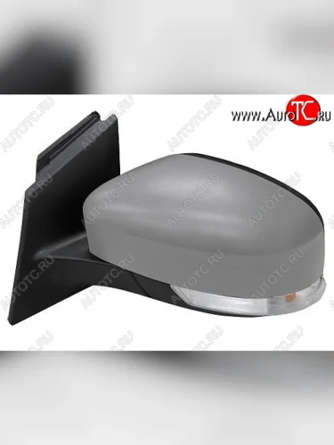 Боковое левое зеркало заднего вида SAT (обогрев, поворот, 6 контактов) Ford Focus 3 хэтчбэк дорестайлинг (2010-2015)