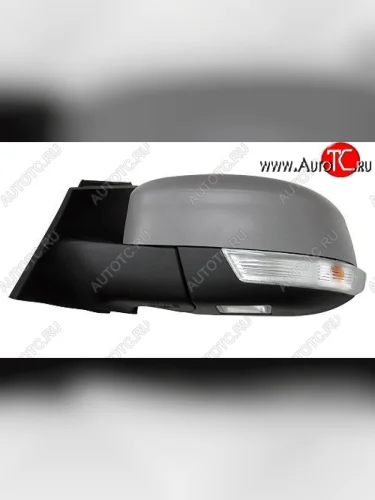 Боковое левое зеркало заднего вида SAT (регулировка, автоскладывание, обогрев, поворот, подсветка, слепая зона) Ford Focus 3 хэтчбэк дорестайлинг (2010-2015)