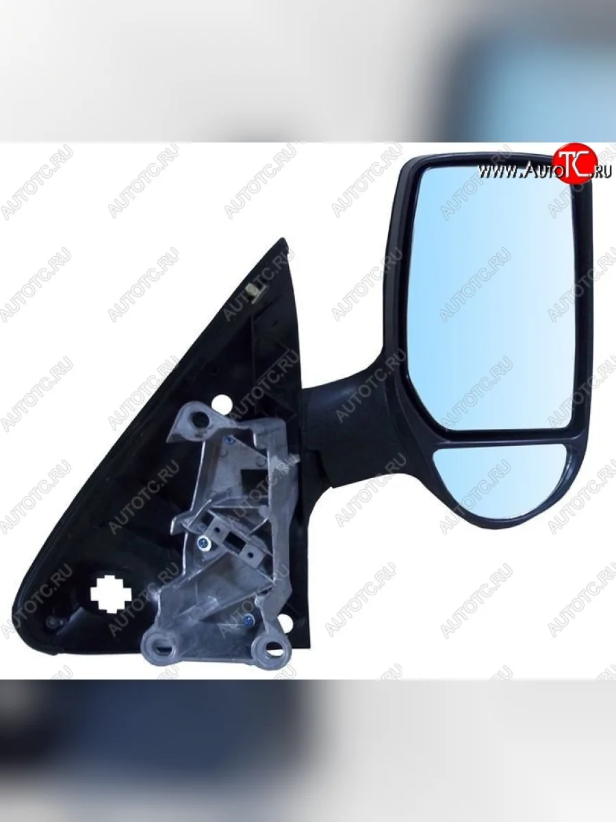 Боковое правое зеркало заднего вида SAT (механическое)  Ford Transit (2006-2022) (Неокрашенное)  в Самаре Самарской области