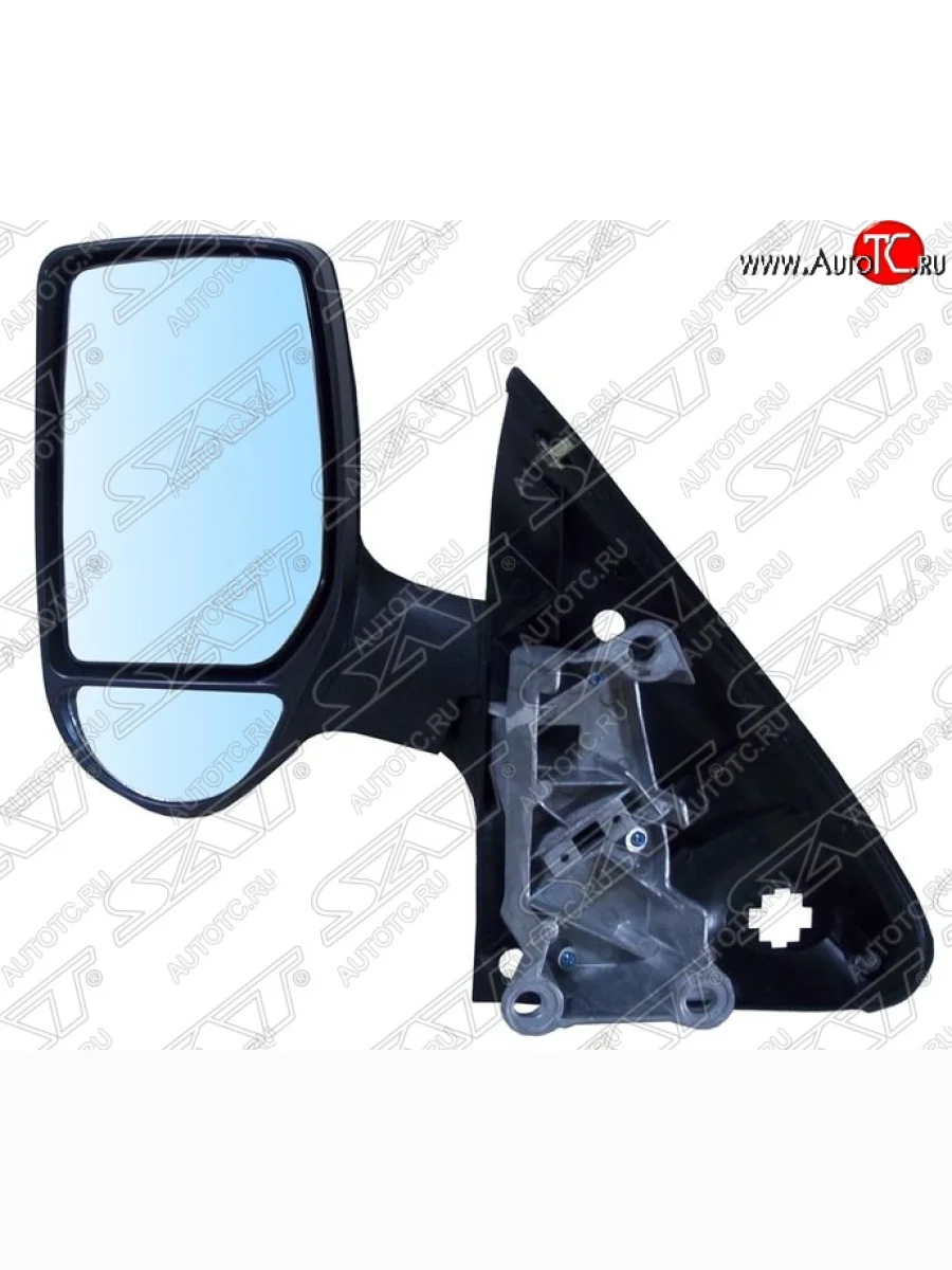 Боковое левое зеркало заднего вида SAT (механическое) Ford Transit цельнометаллический фургон (2014-2022) (Неокрашенное)  в Самаре Самарской области