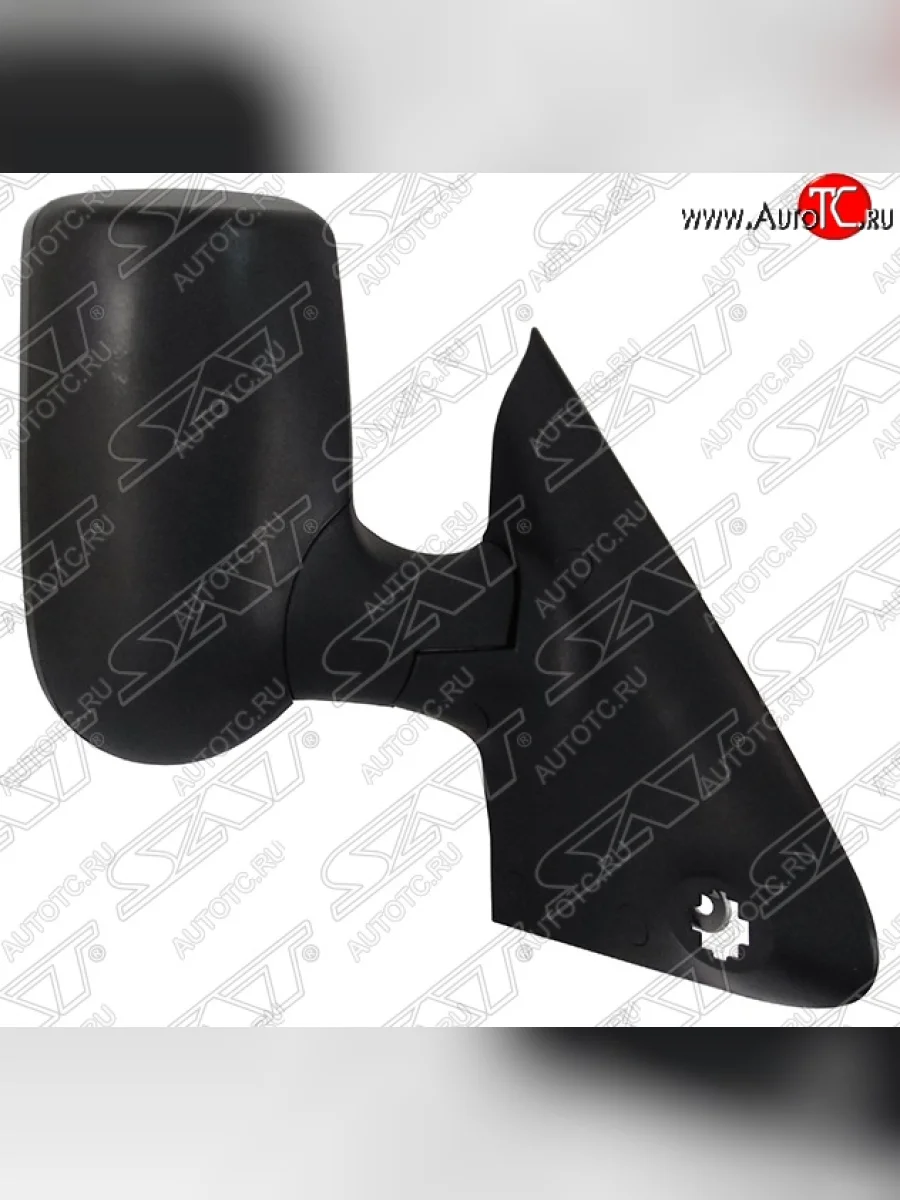 Боковое правое зеркало заднего вида SAT (обогрев, 5 контактов)  Ford Transit (2006-2022) (Неокрашенное)  в Самаре Самарской области