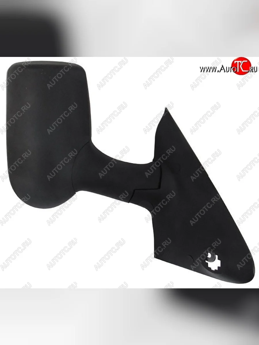 Боковое правое зеркало заднего вида (с 2006г.) (длинное) SAT Ford Transit цельнометаллический фургон (2006-2014) (Неокрашенное)  в Перми Пермском крае