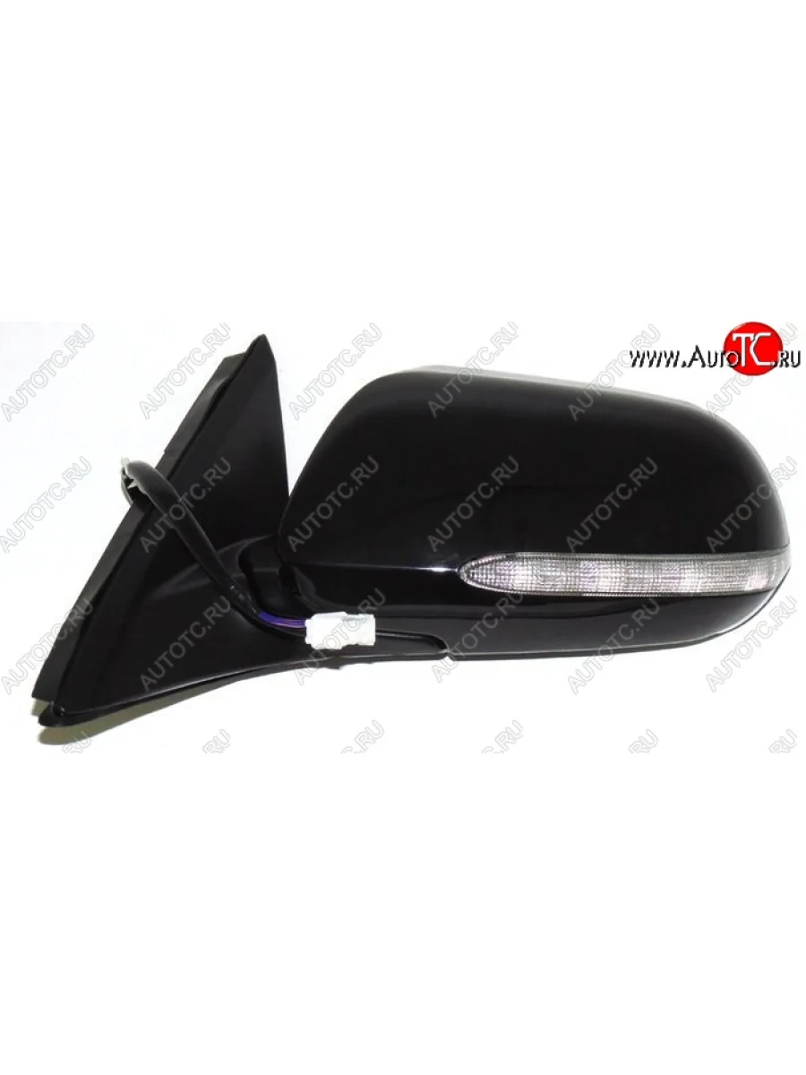 Боковое левое зеркало заднего вида SAT (обогрев, поворот, регулировка, 7 контактов)  Honda Accord (2002-2008) 7 CL (Неокрашенное)  в Самаре Самарской области