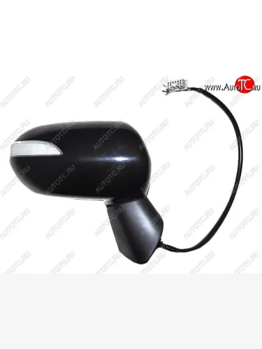 Боковое правое зеркало заднего вида SAT (складное, указатель поворот, 7 контактов) Honda Fit  1 (2004-2007) GD 1-ый рестайлинг, GD 2-ой рестайлинг