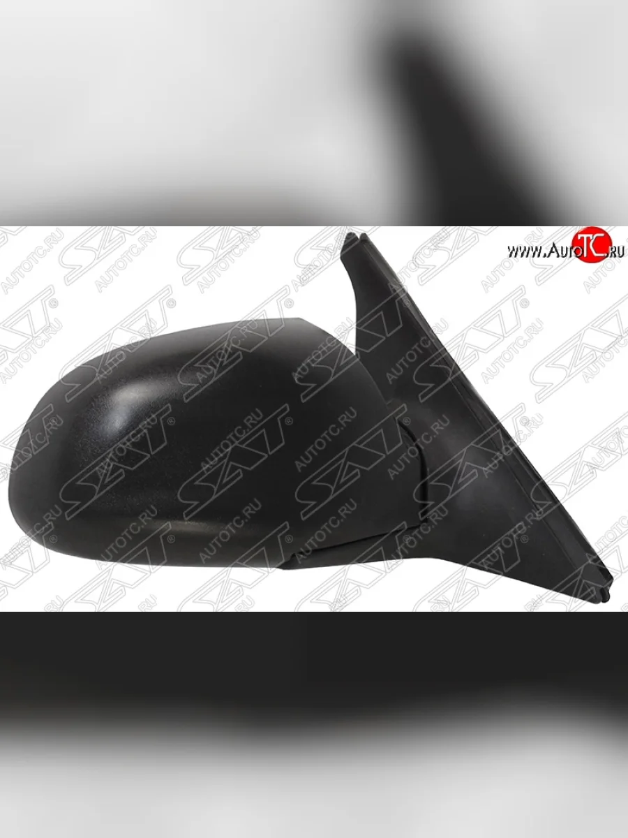 Боковое правое зеркало заднего вида SAT (3 контакта)  Hyundai Accent (1999-2012) 2 LC (Неокрашенное)  в Самаре Самарской области