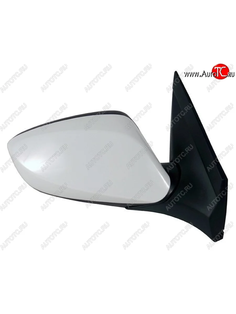Боковое правое зеркало заднего вида SAT (обогрев, 5 контактов) Hyundai Solaris RBr хэтчбэк рестайлинг (2014-2017) (Неокрашенное)  в Перми Пермском крае