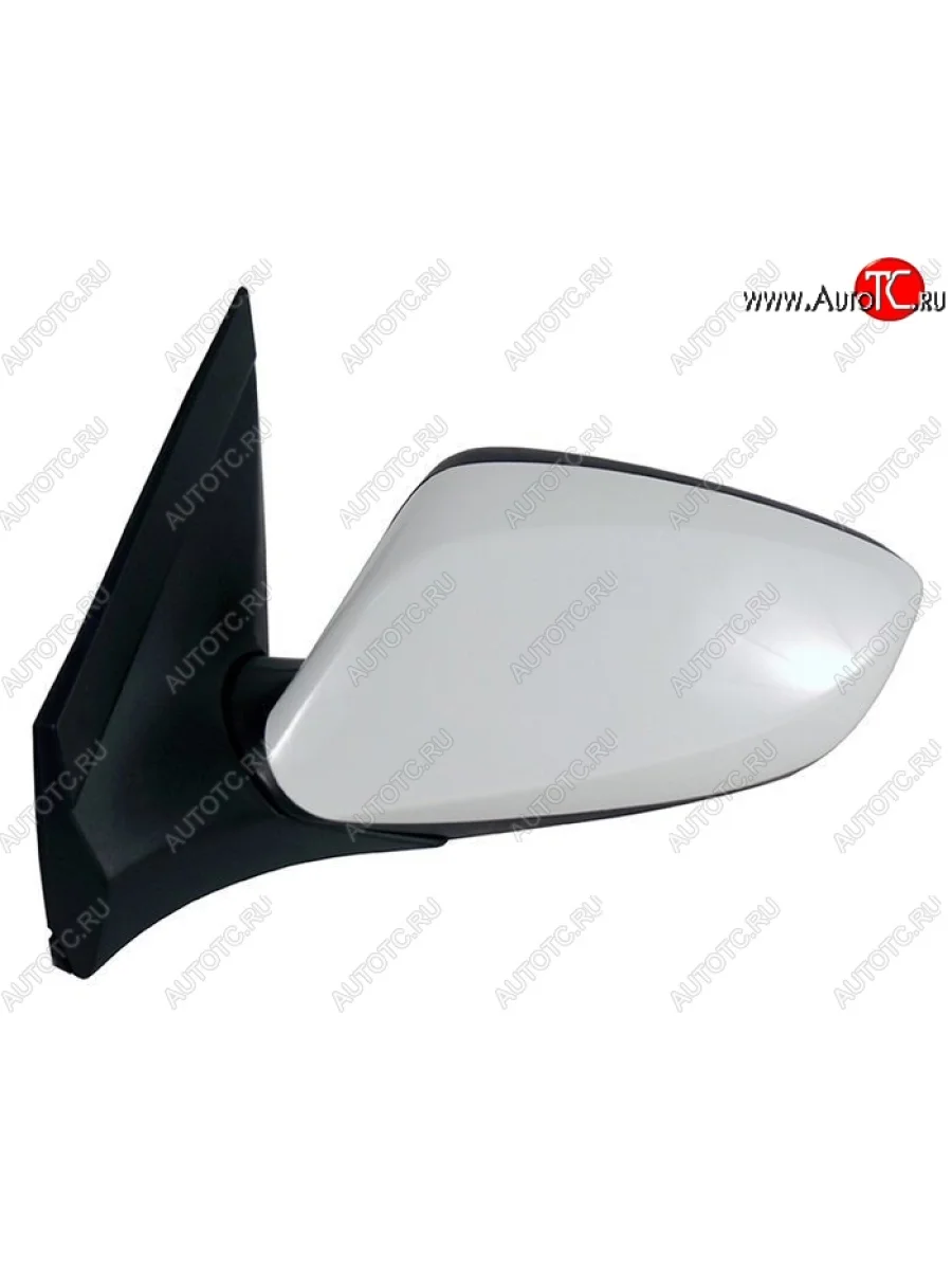 Боковое левое зеркало заднего вида SAT (обогрев, 5 контактов) Hyundai Solaris RBr хэтчбэк рестайлинг (2014-2017) (Неокрашенное)  в Керчи Республика Крым