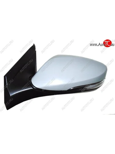 Боковое левое зеркало заднего вида SAT (поворот, 5 контактов) Hyundai Solaris RBr седан дорестайлинг (2010-2014)