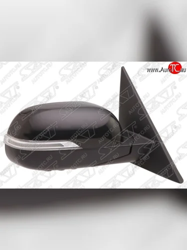 Боковое правое зеркало заднего вида SAT (складное, обогрев, указатель поворота, 8 контактов) KIA Soul  PS (2014-2019) дорестайлинг, рестайлинг