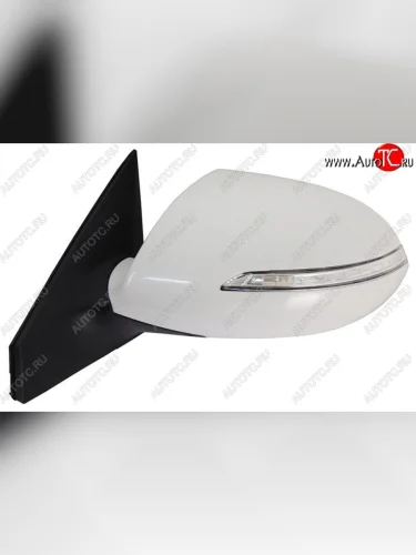 Боковое левое зеркало заднего вида SAT (регулировка, указатель поворота, 5 контактов) KIA Sportage  3 SL (2010-2016) дорестайлинг, рестайлинг