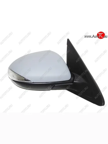 Боковое правое зеркало заднего вида SAT (регулировка, складное, обогрев, поворот, 9 контактов) Mazda 3/Axela BL дорестайлинг, хэтчбэк 5 дв. (2009-2011)