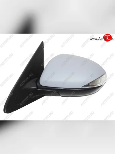 Боковое левое зеркало заднего вида SAT (регулировка, складное, обогрев, поворот, 9 контактов) Mazda 3/Axela BL дорестайлинг, хэтчбэк 5 дв. (2009-2011)