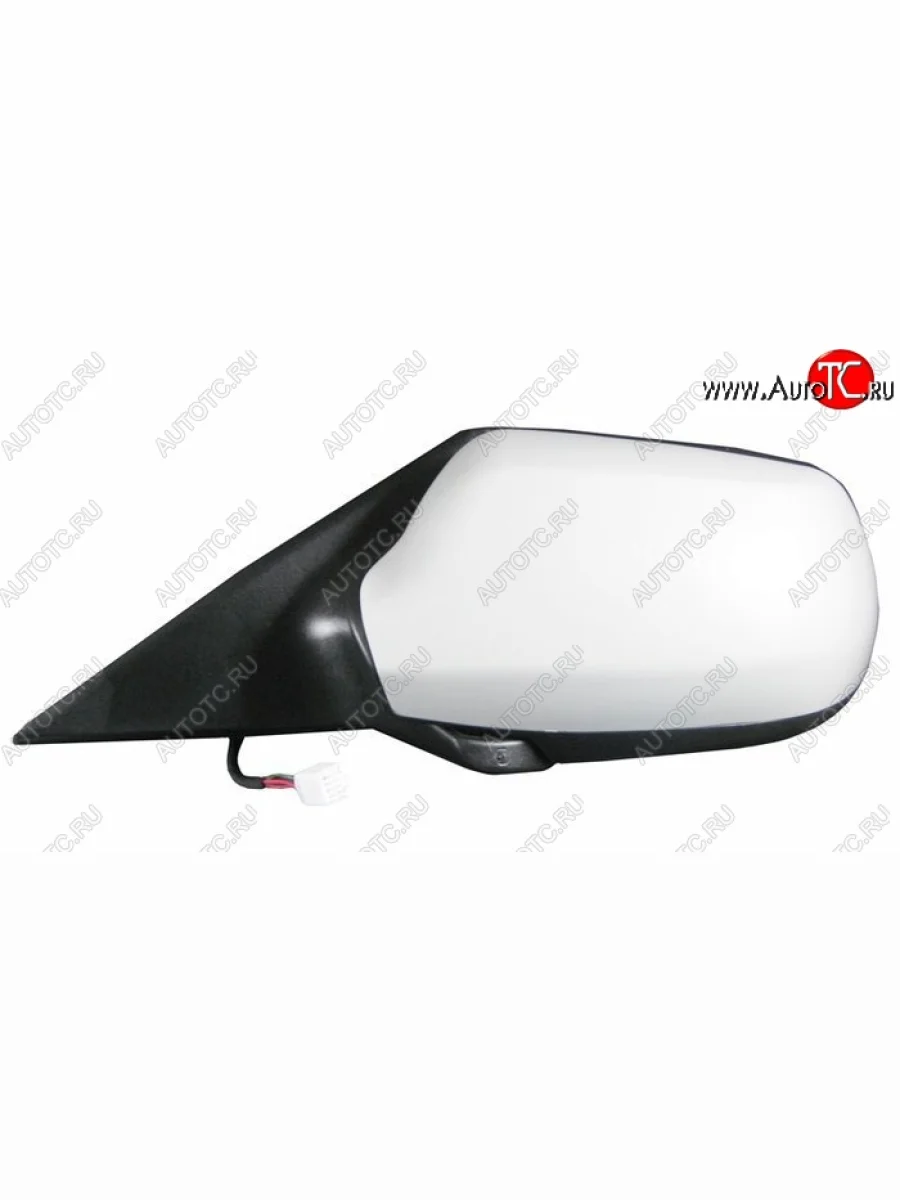 Боковое левое зеркало заднего вида SAT (обогрев, 5 контактов) Mazda Atenza GG универсал дорестайлинг (2002-2005) (Неокрашенное)  в Керчи Республика Крым