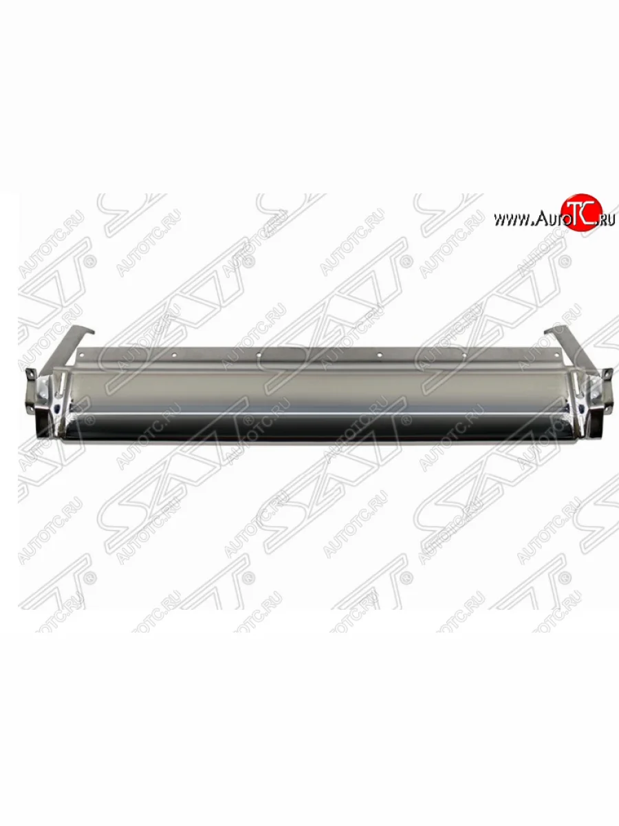 Бампер задний SAT Mitsubishi Pajero 3 V70 дорестайлинг (1999-2003) (хром)  с доставкой в г. Керчь