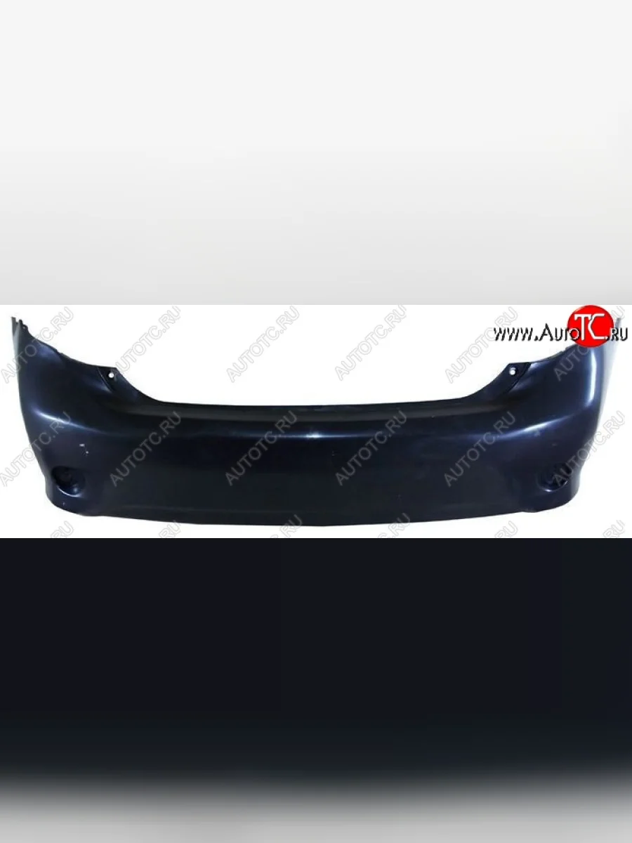 Бампер задний SAT Toyota Corolla E150 седан дорестайлинг (2006-2010) (Неокрашенный)  в Керчи Республика Крым