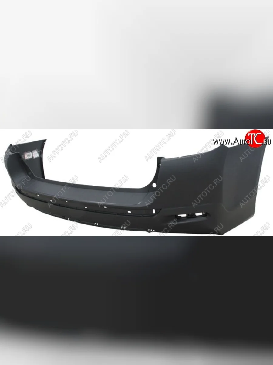 Бампер задний SAT Toyota Highlander XU40 рестайлинг (2010-2013) (Неокрашенный)  с доставкой в г. Керчь