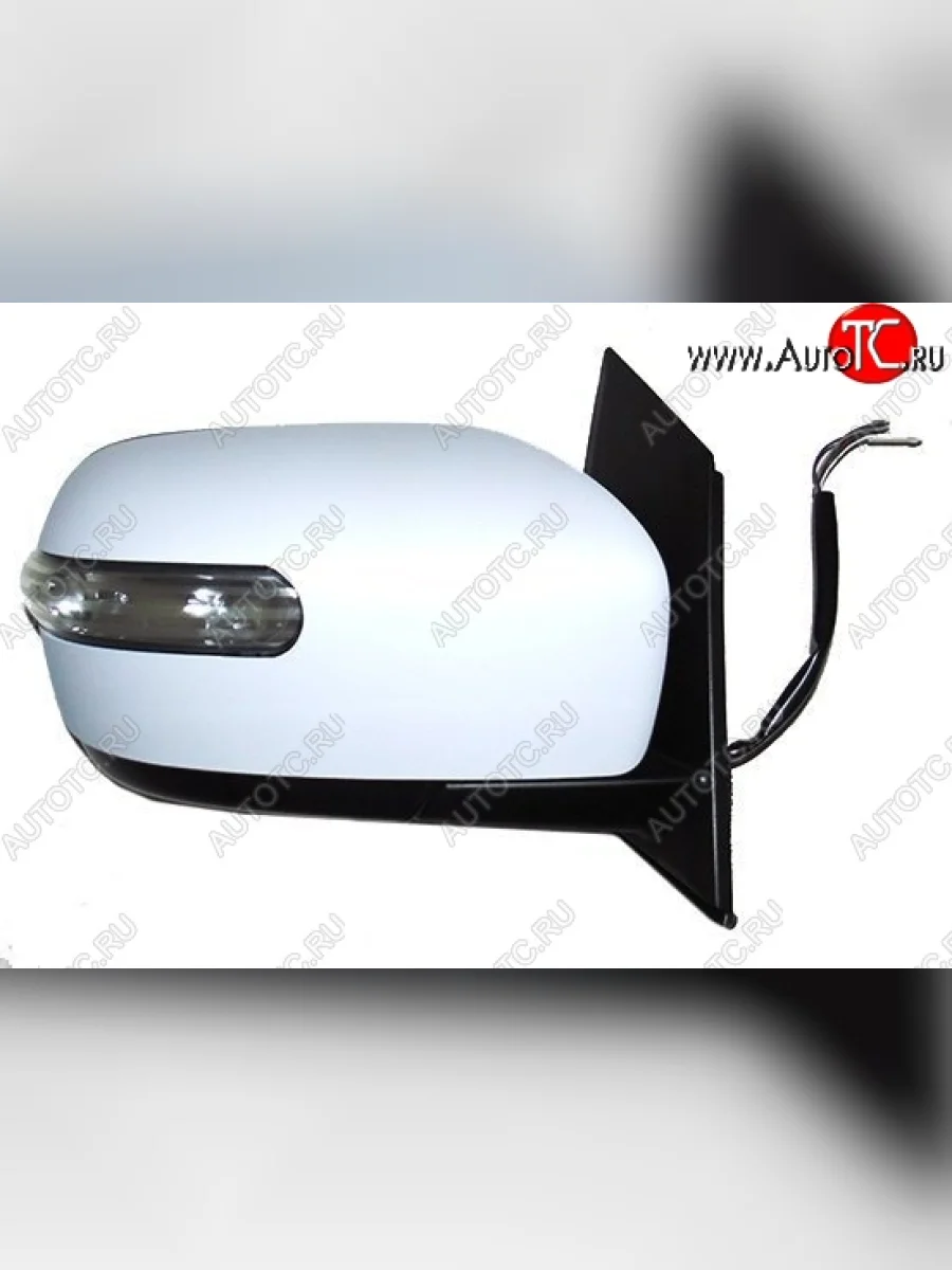 Боковое правое зеркало заднего вида SAT (поворот, обогрев, 8 контактов) Mazda CX-7 ER рестайлинг (2010-2012) (Неокрашенное)  в Керчи Республика Крым